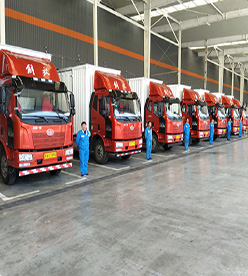 常州到内蒙古物流公司车辆展示